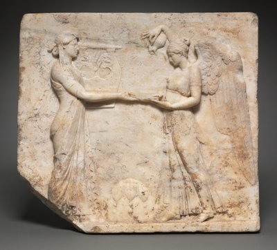 Apollo domborműve Nike-kal, ie 27-14 alkotó: Roman Imperial Period