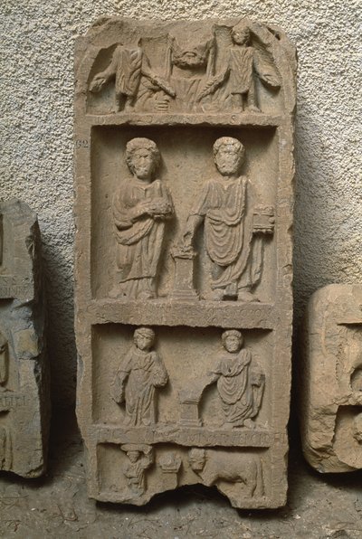 Emberalakos sztélé, magas császárkor (Kr. e. 27-395 k.) alkotó: Roman Imperial Period