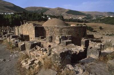 A keresztelőkápolna látképe, főcsászárkori (Kr. e. 27-395) alkotó: Roman Imperial Period