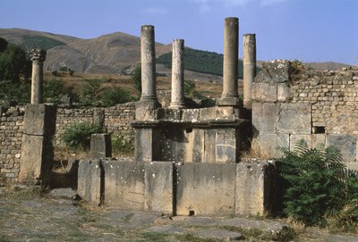 A nimfaház látképe, magas császárkor (Kr. e. 27-395) alkotó: Roman Imperial Period