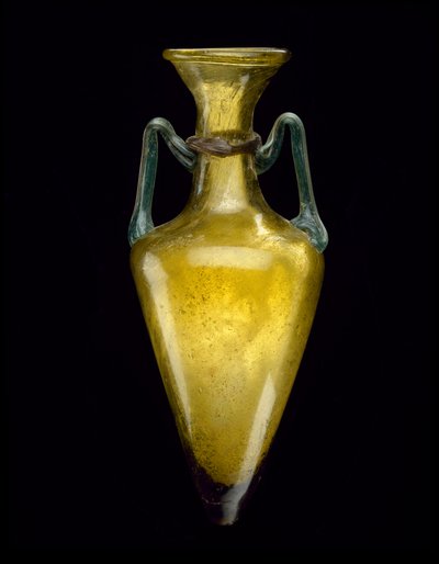 Amphoriskos, 300-500 (fúvott üveg) alkotó: Roman Roman