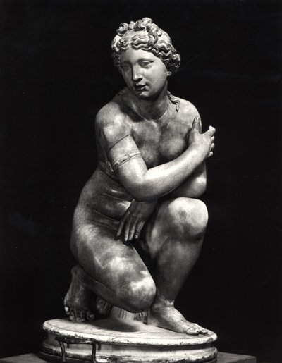 Guggoló Vénusz, egy Kr.e. 3. századi görög eredeti másolata (márvány) (f/w fotó) alkotó: Roman Roman