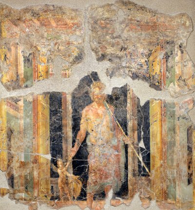 A Jupitert ábrázoló negyedik pompeusi stílus festménye alkotó: Roman Roman