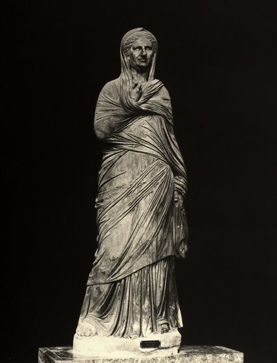 Viciria Arcate, Balbus felesége (márvány) alkotó: Roman Roman