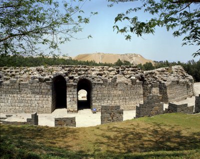 Kilátás a szkitopoliszi római színházra, Kr.e. 2. század – Kr. u. 4. század alkotó: Roman Roman