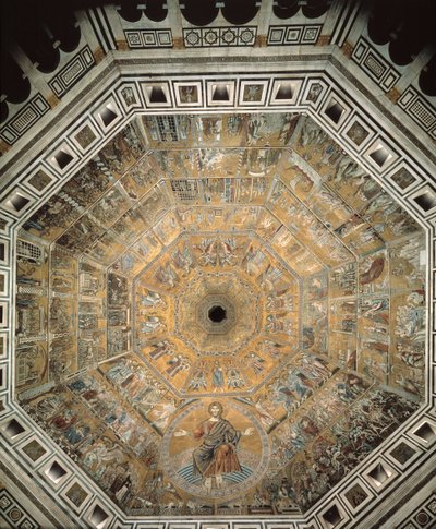 A Bíró Krisztus – mozaik alkotó: Romanesque