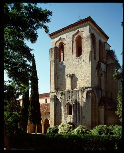 Kilátás a templomra alkotó: Romanesque