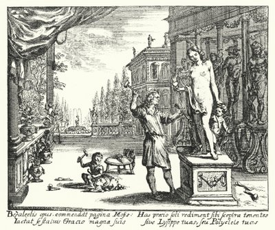 Szobrászat (metszet) alkotó: Romeyn de (after) Hooghe