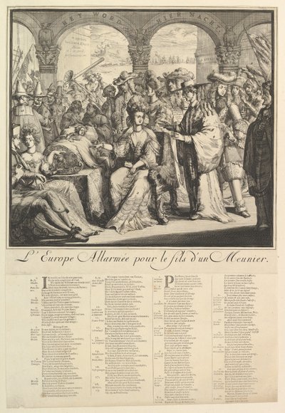 Elszomorított Európa.n.d. alkotó: Romeyn de Hooghe