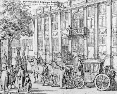 Az egykori zsidók temploma, 1700 körül alkotó: Romeyn de Hooghe