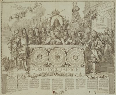 Vorstelyck-jelenet, 1676 körül alkotó: Romeyn de Hooghe