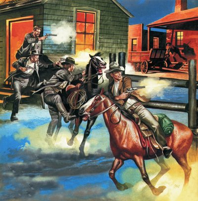 Billy the Kid -- a hírhedt fegyveres alkotó: Ron Embleton
