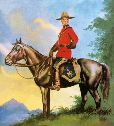 Kanadai Mounty alkotó: Ron Embleton