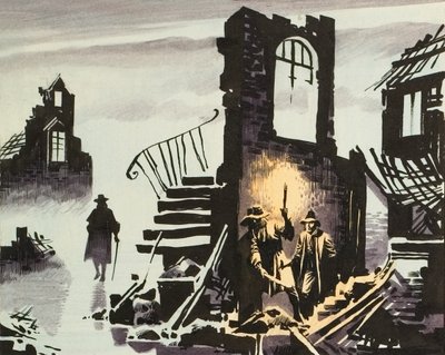 Londoni nagy tűzvész alkotó: Ron Embleton