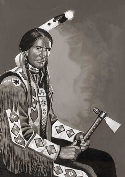 Szürke bagoly (gouache, papír) alkotó: Ron Embleton