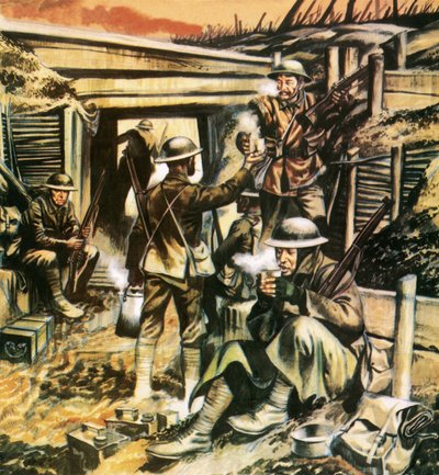 A csatába: A világ legrosszabb öt mérföldje alkotó: Ron Embleton