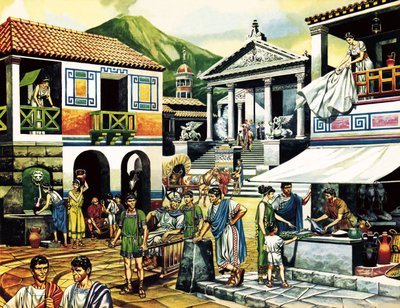 Pompei alkotó: Ron Embleton
