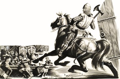 Sir Gawain és a zöld lovag alkotó: Ron Embleton