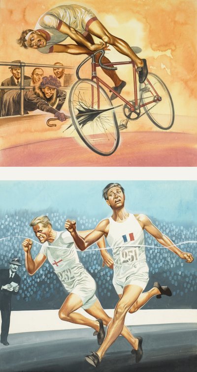 Sportolók alkotó: Ron Embleton