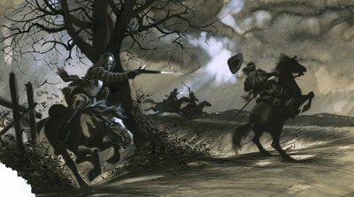 A gazda, aki Angliát uralta, Halál és dicsőség a lápvidéken alkotó: Ron Embleton