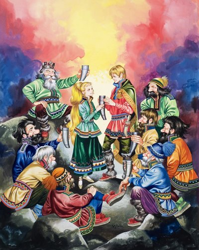 A trollok titka (gouache, papír) alkotó: Ron Embleton