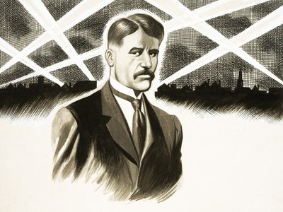 A hét naplója: Arnold Bennett) alkotó: Ron Embleton
