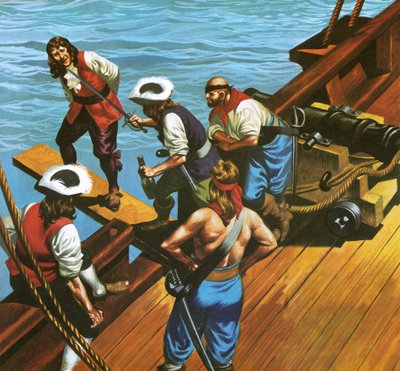 A deszkán járás alkotó: Ron Embleton