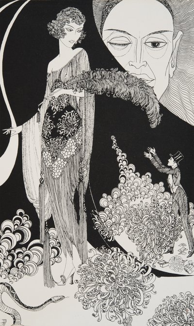 Illusztráció Omar Khayyam Rubáiyátjából, 1920 alkotó: Ronald Balfour