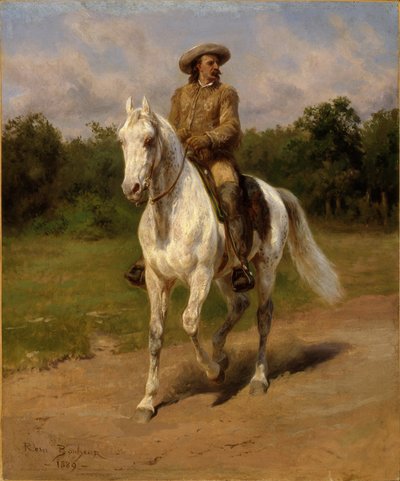 William F. Cody ezredes (Buffalo Bill) alkotó: Rosa Bonheur