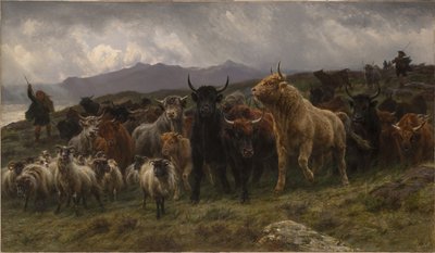 Rajtaütés a Felföldön alkotó: Rosa Bonheur