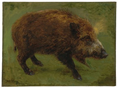 A vaddisznó (olaj, vászon) alkotó: Rosa Bonheur