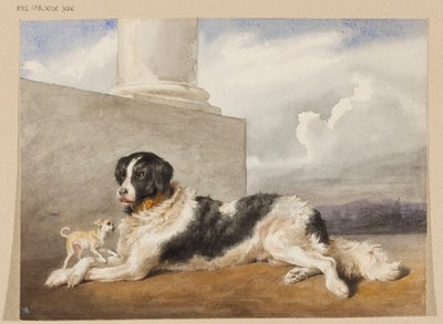 A Czartoryski hercegek kutyái, Sultan és Rosette alkotó: Rosa Bonheur