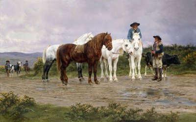Pireneusi Farmers Market Bound, 1884 alkotó: Rosa Bonheur