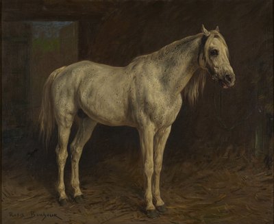 Fehér ló alkotó: Rosa Bonheur