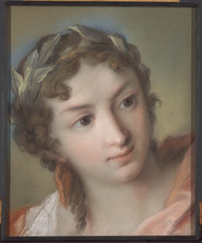 Egy múzsa alkotó: Rosalba Carriera (attributed to)
