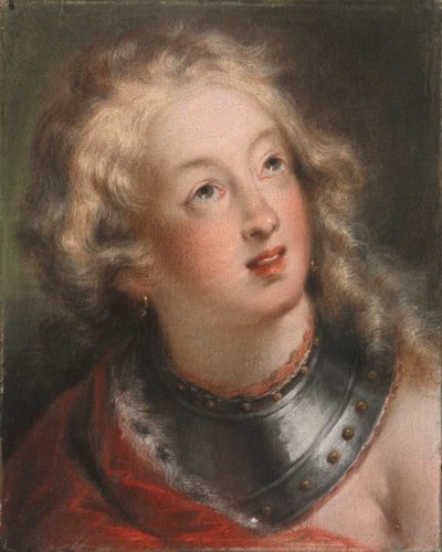 Egy nő feje, 18. század első fele. alkotó: Rosalba Giovanna Carriera