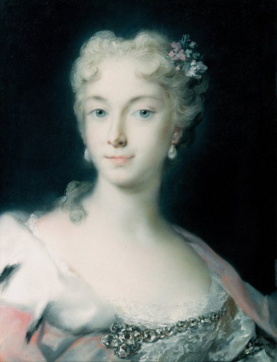Mária Terézia, Habsburg főhercegnő 1717-1780, 1730 alkotó: Rosalba Giovanna Carriera