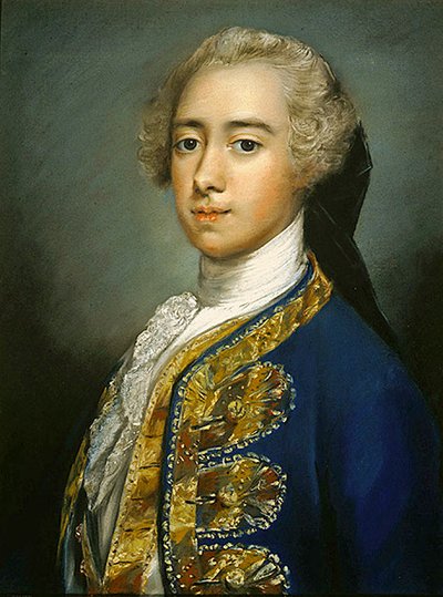 Lord Szent György portréja (olaj, vászon) alkotó: Rosalba Giovanna Carriera