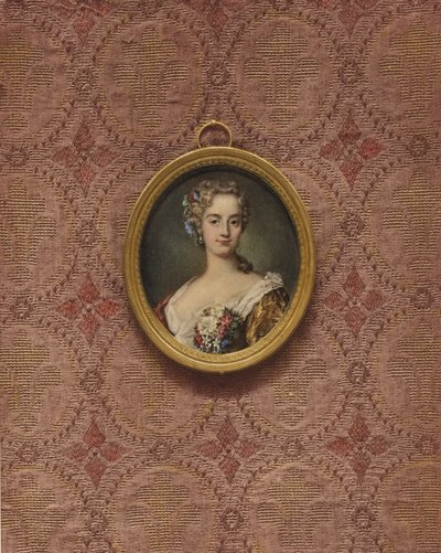 Egy ismeretlen hölgy portréja alkotó: Rosalba Giovanna Carriera