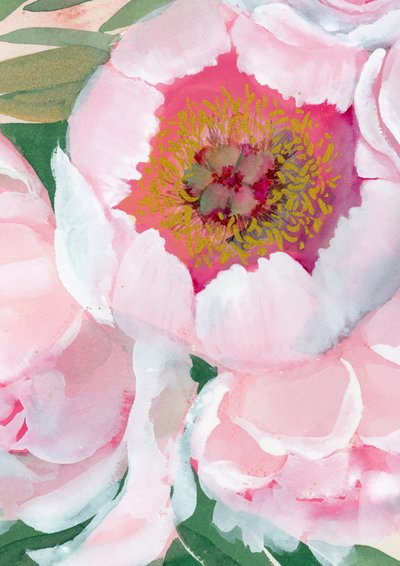 Rózsaszín pünkösdi rózsa alkotó: Rosana Laiz Blursbyai