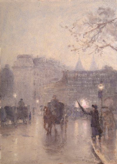 Taxit hívni, South Kensington alkotó: Rose Maynard Barton