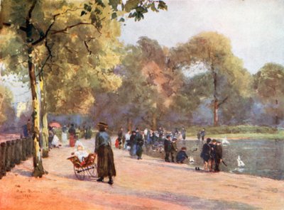 Vitorlás hajók a szerpentinen alkotó: Rose Maynard Barton