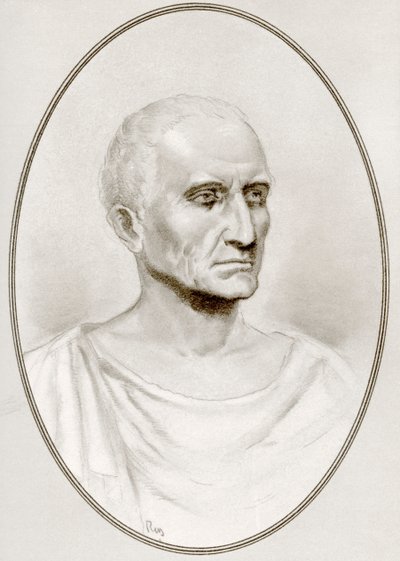 Gaius Julius Caesar, a Híres uralkodók élő életrajzaiból alkotó: Ross Gordon
