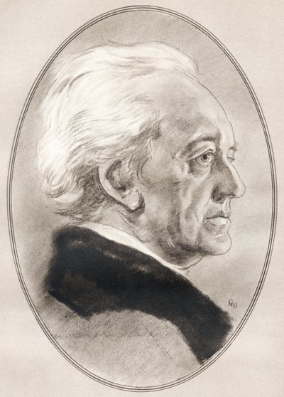 Johann Wolfgang von Goethe, a Híres férfiak élő életrajzaiból alkotó: Ross Gordon