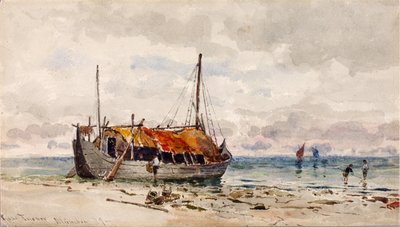 A kagylógyűjtők, 1879. alkotó: Ross Turner