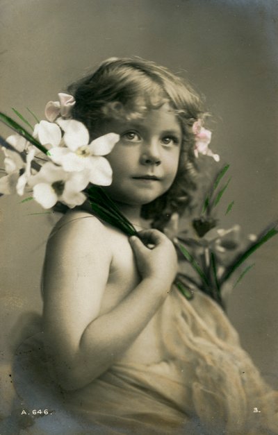 Lány, 1911. alkotó: Rotary Photo