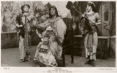 Az Amasis szereplőgárdájának tagjai, 1906. alkotó: Rotary Photo