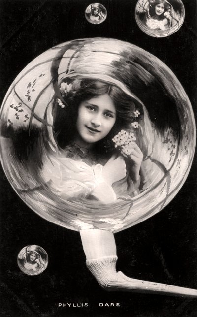 Phyllis Dare 1890-1975, angol színésznő, 1907. alkotó: Rotary Photo