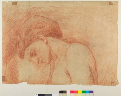 Feleségének portréja, 1918 körül alkotó: Rubaldo Merello