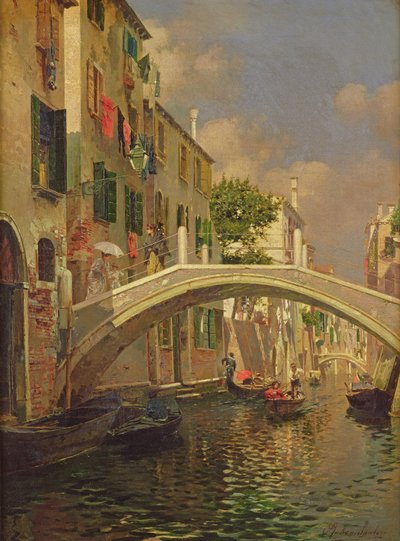 Ponte Ognissanti, San Trovaso, Velence alkotó: Rubens Santoro